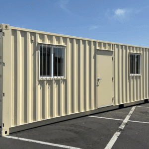 40ft Ground Level Office Container for Sale