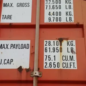 40ft High Cube Soft Open Top Shipping Container