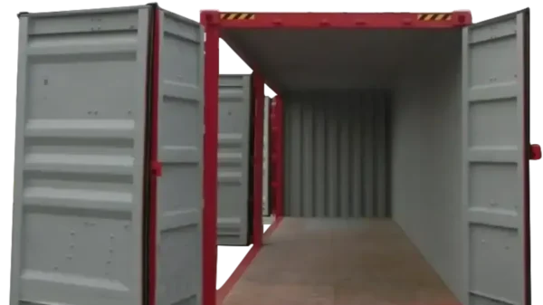 40ft Open Side Shipping Container with Center Post Wholesale Prices. Fast Delivery. - Image 6