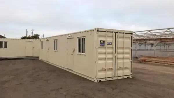 40ft Ground Level Office Container for Sale Instant office solution. Nationwide delivery.