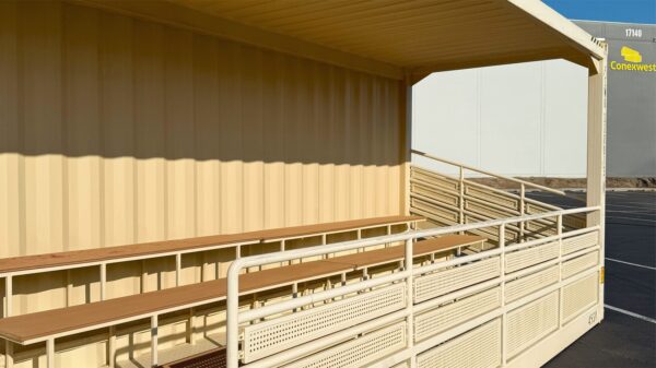 40ft Bleacher Container for Sale - Image 6